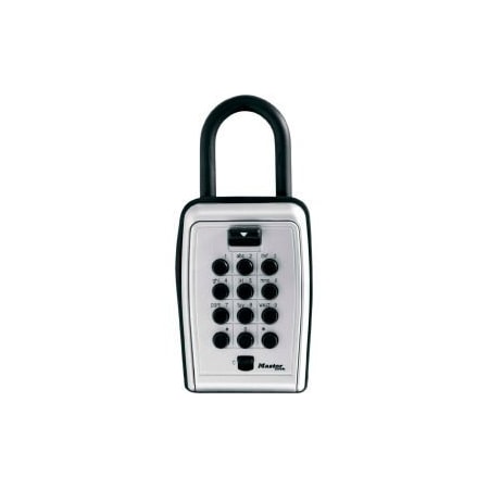 Master Lock Lock Box 5422D Set Your Own Combination Push Button Portable Key Safe, 3-1/8 in. Wide (4 Pack,Portable)